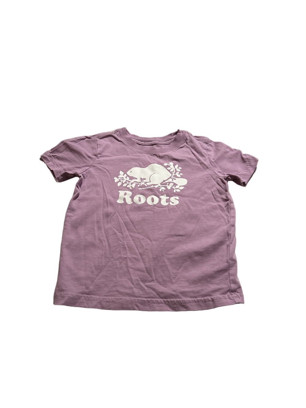 Roots Kids Short Sleeve Pink T-Shirt Size 3T